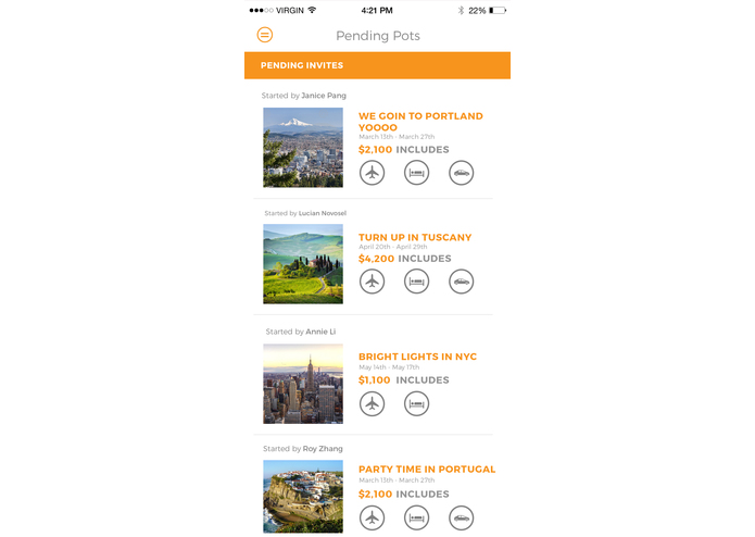 Bacon - Groupfunding a piggy bank.  – screenshot 5