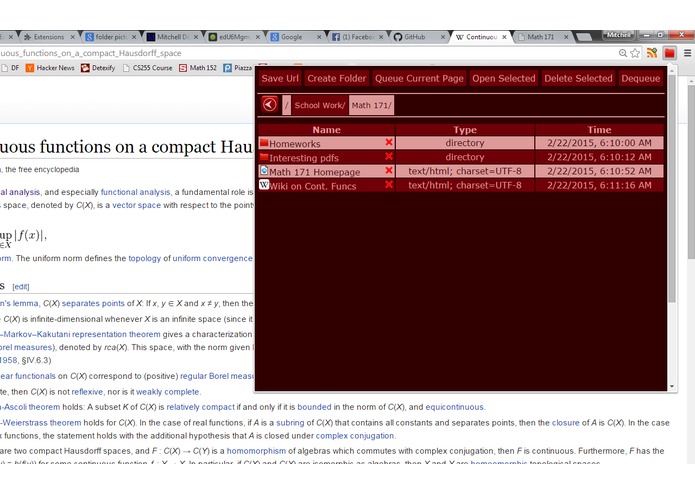 Web FS – screenshot 2