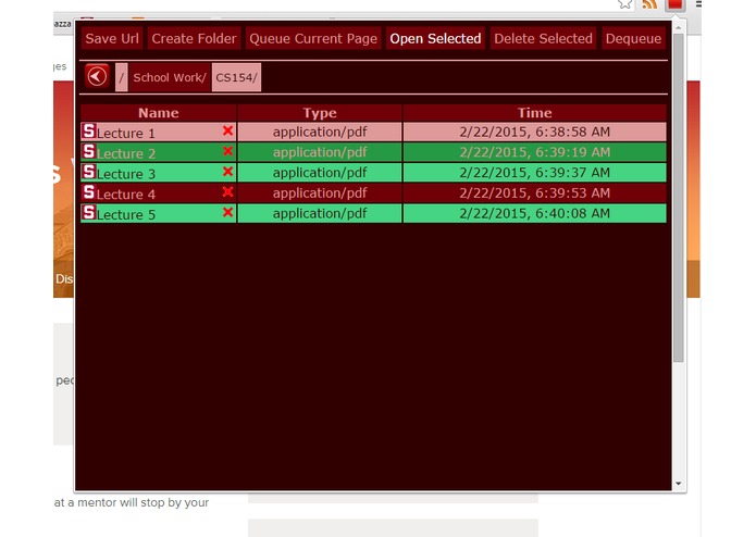 Web FS – screenshot 3