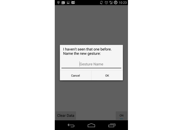 AccelGestures – screenshot 1