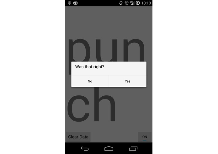 AccelGestures – screenshot 2