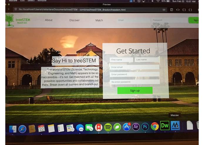 TreeSTEM – screenshot 1