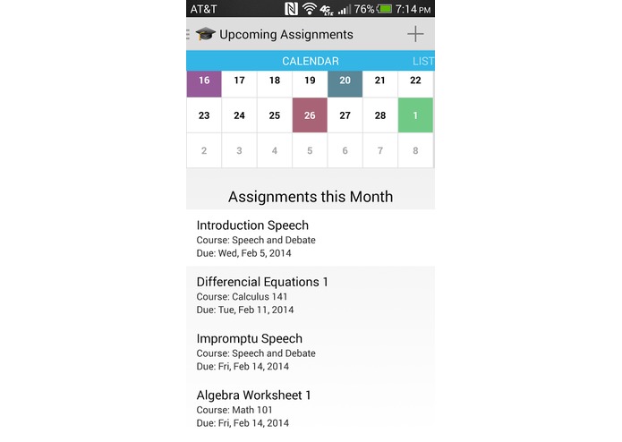 School Companion for Android – screenshot 2