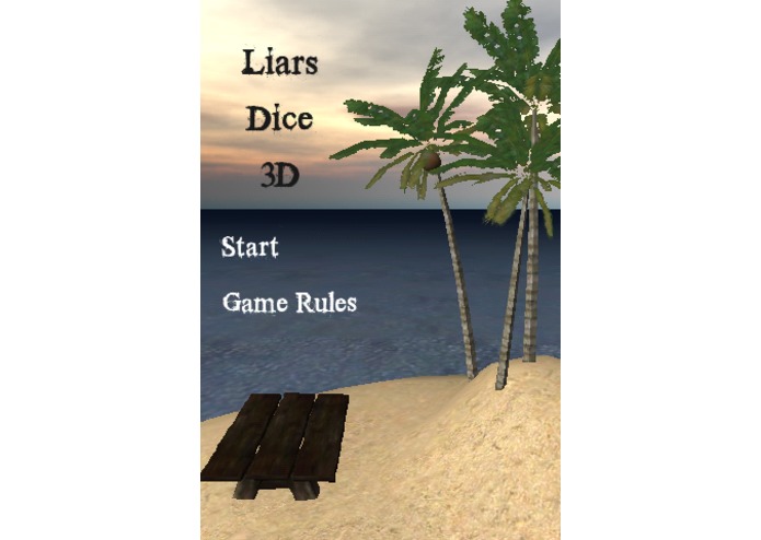 Liar's Dice iOS/Android App – screenshot 1