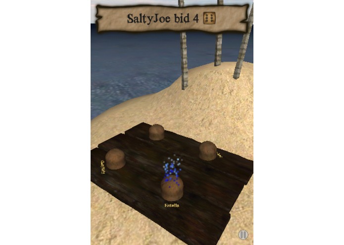 Liar's Dice iOS/Android App – screenshot 3