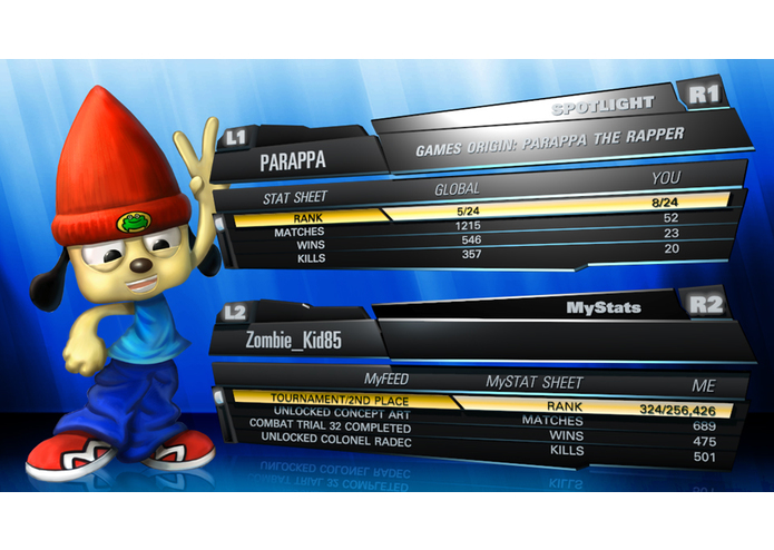 Video Game User Interface – screenshot 5