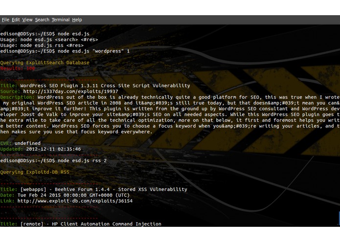 Exploit Search  – screenshot 1