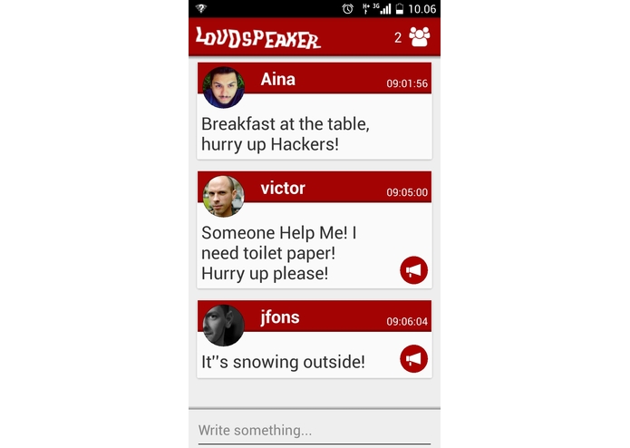 Loudspeaker – screenshot 2