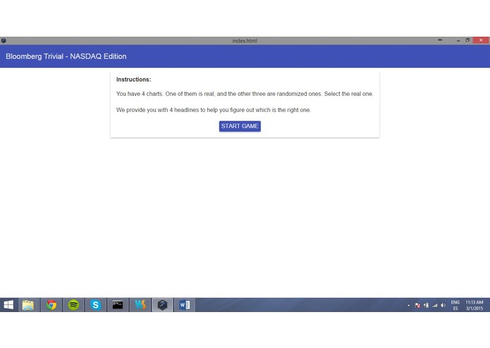 Bloomberg Trivial - Nasdaq Edition – screenshot 1