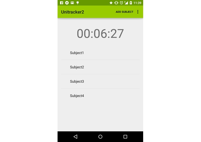 Unitracker – screenshot 1