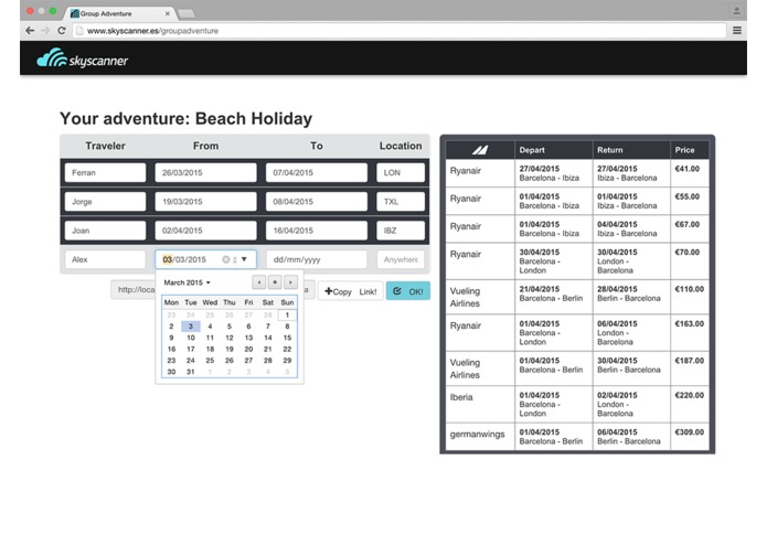 Skyscanner: Group Adventure – screenshot 3