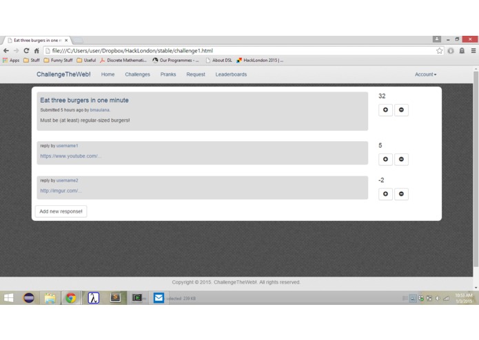 ChallengeTheWeb! – screenshot 2