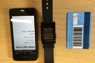 Cats: Barcode displaying app for Pebble Watch