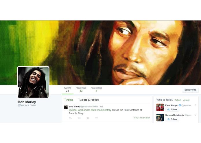 #TwitterNovel – screenshot 7