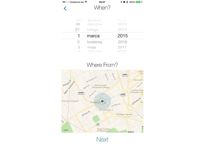 InstaTrip – screenshot 1