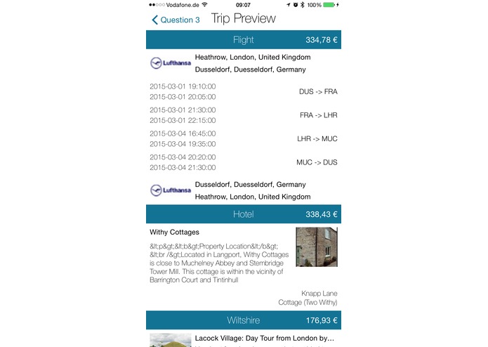 InstaTrip – screenshot 3