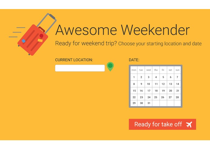 Awesome Weekender – screenshot 1