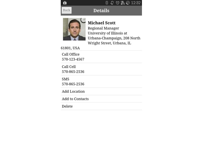 Employee Management System – screenshot 1