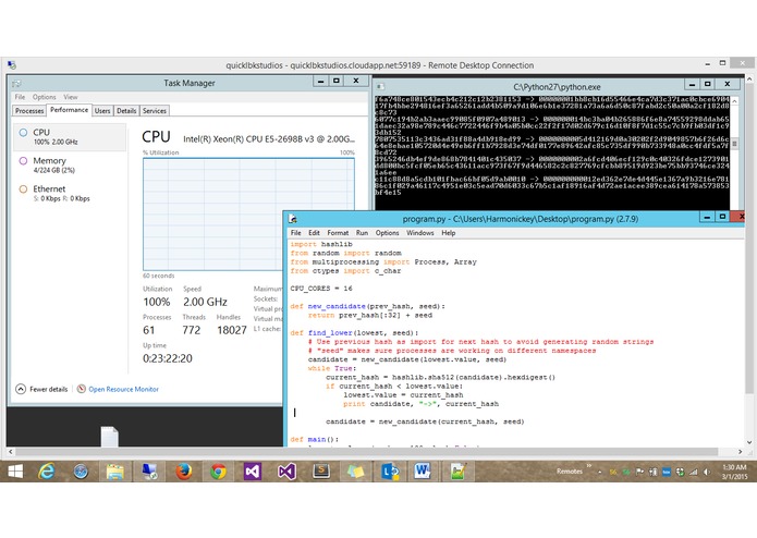 AzureHack – screenshot 1