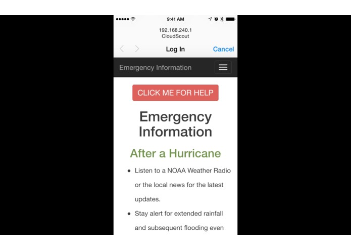 CloudScout – screenshot 2