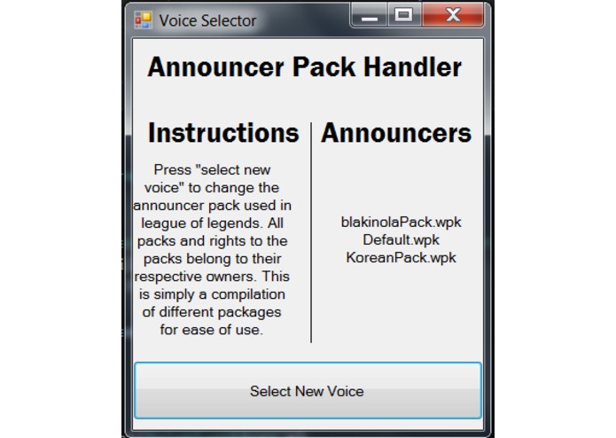 League of Legends Announcer Pack – screenshot 1