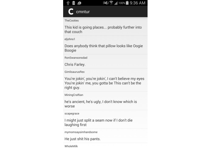 Commentur – screenshot 1