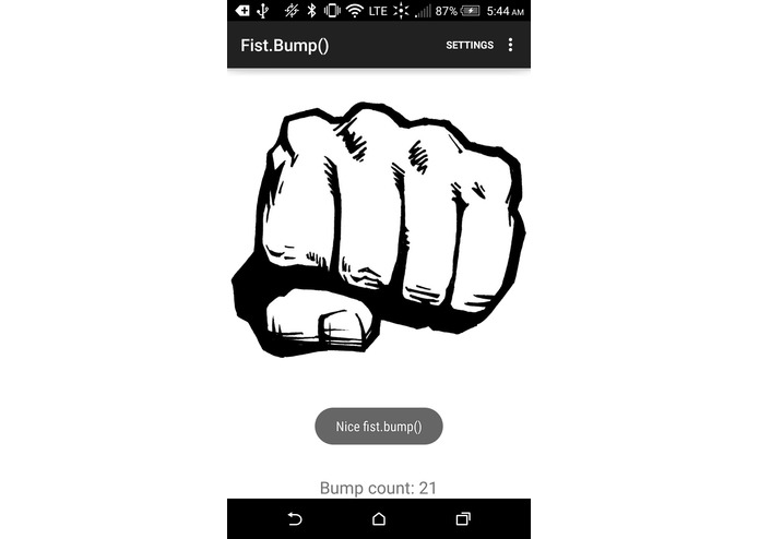 Fist.Bump() – screenshot 2