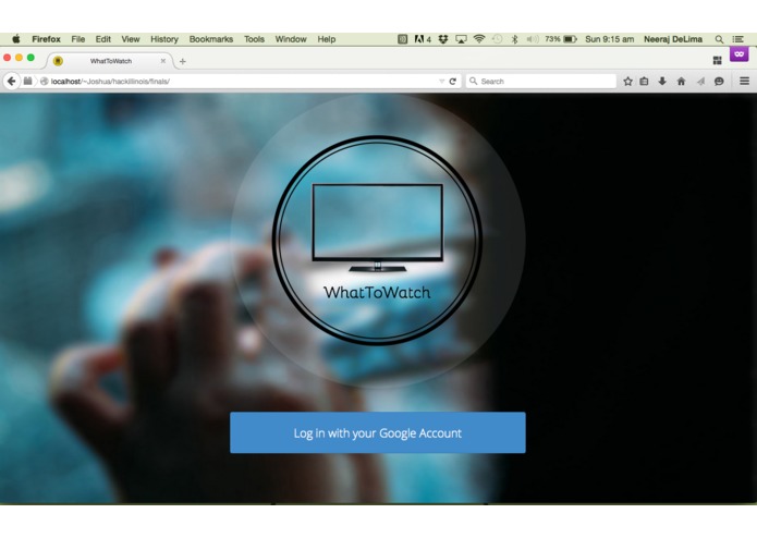 WhatToWatch – screenshot 1