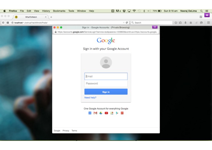 WhatToWatch – screenshot 2