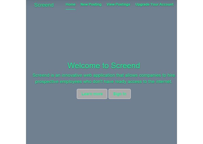 Screend – screenshot 1