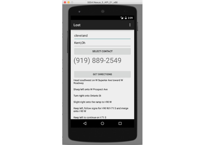 Lost – screenshot 1