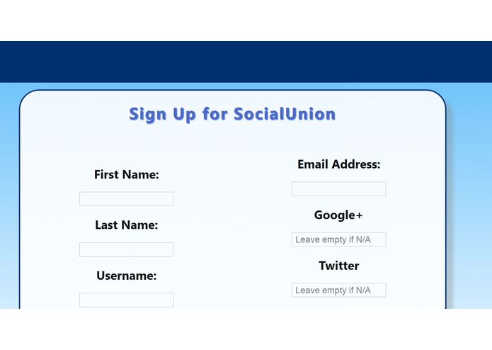 Social Union – screenshot 1