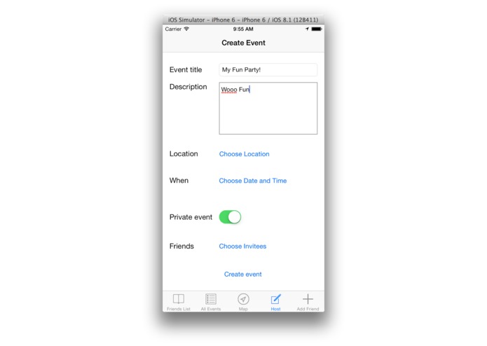 Mi Events – screenshot 3
