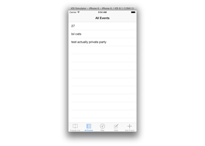 Mi Events – screenshot 6