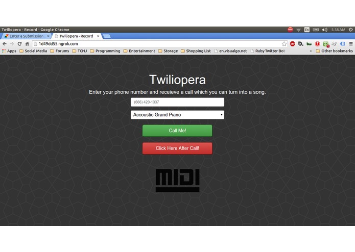 Twiliopera – screenshot 1
