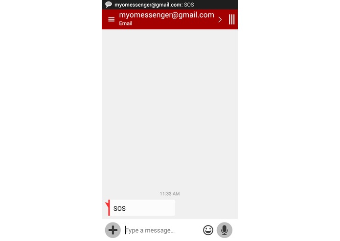 MyoMessenger – screenshot 2