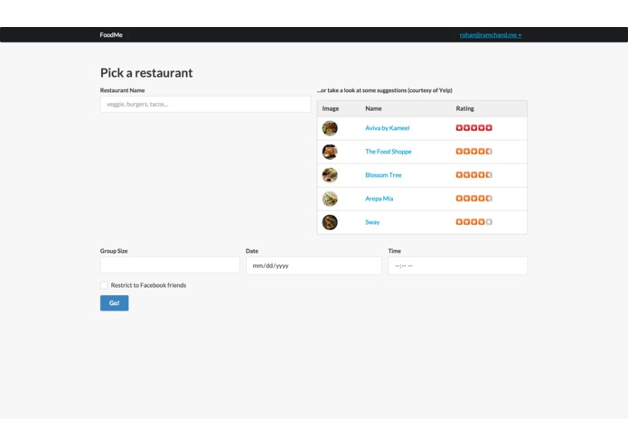 FoodMe – screenshot 3