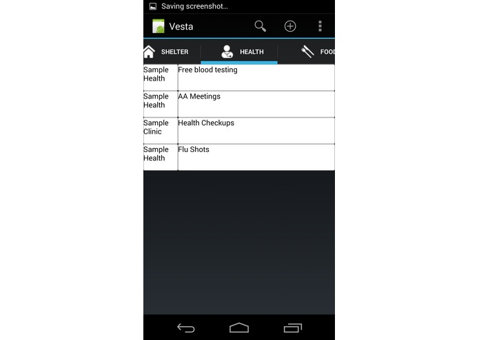 Vesta – screenshot 1