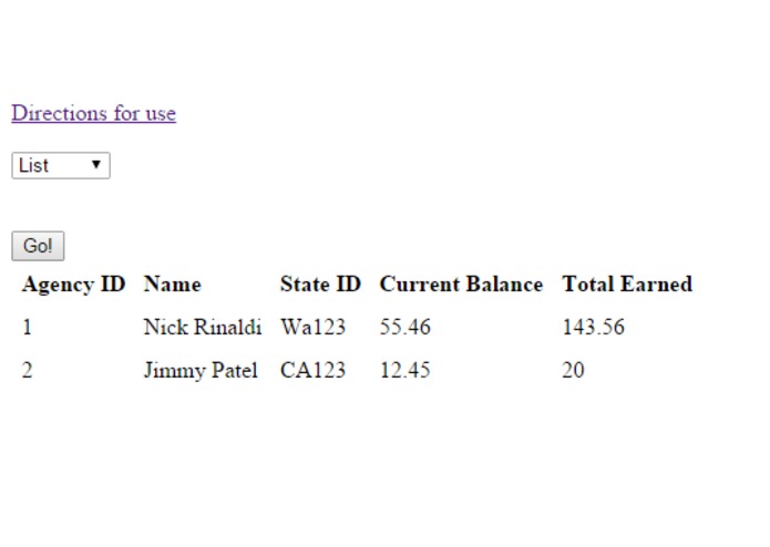 The Bank Outreach Program – screenshot 3