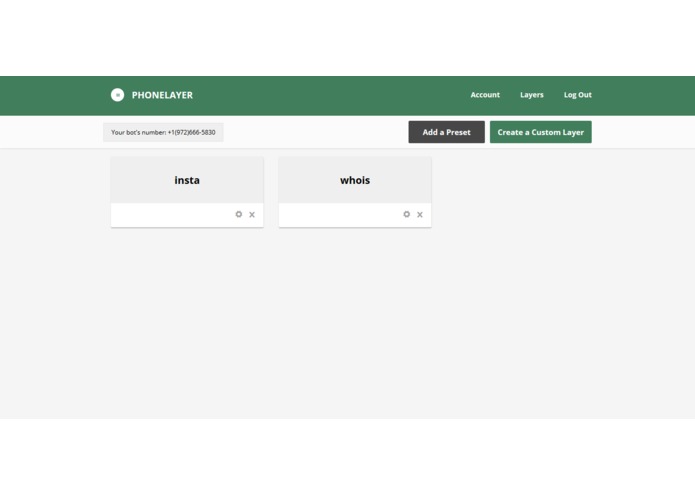 PhoneLayer – screenshot 2