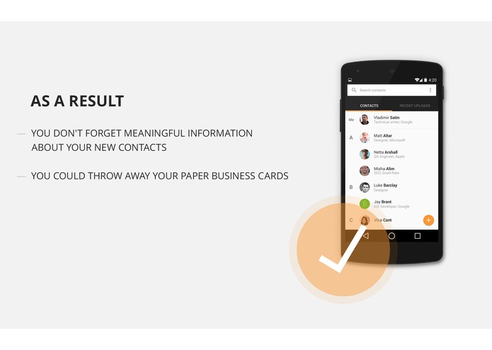 StellarApp (included into http://connections.vc) – screenshot 6
