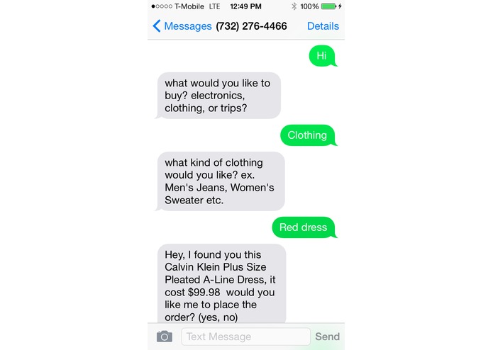 TextBuy – screenshot 2