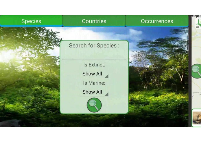 The GBIF App – screenshot 7