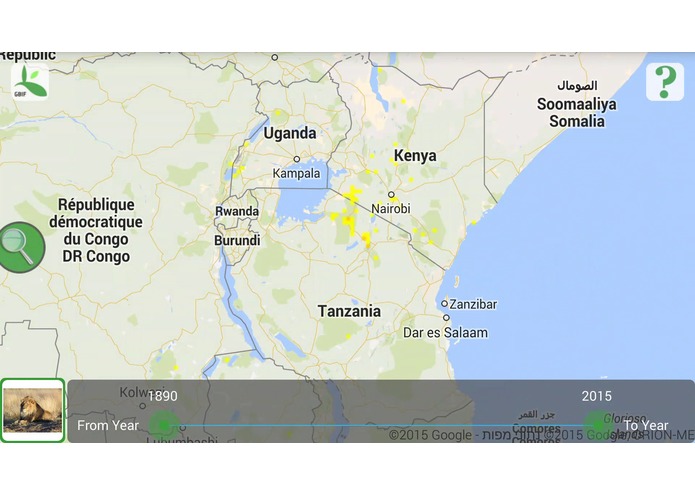 The GBIF App – screenshot 10