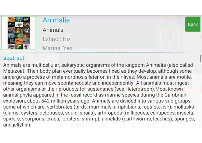 The GBIF App – screenshot 12