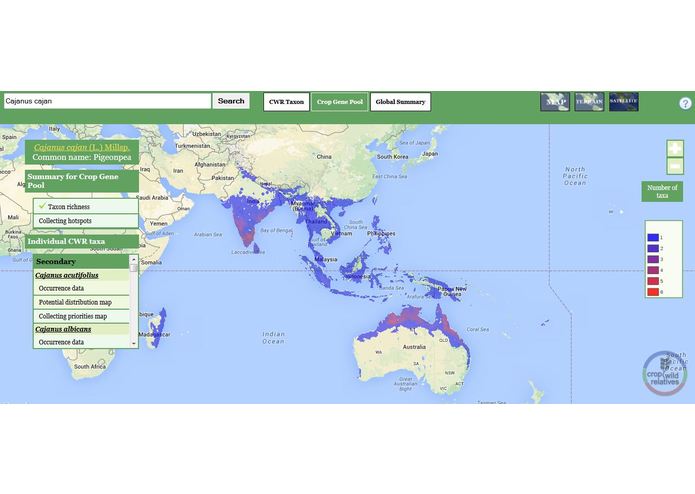 The Crop Wild Relatives Global Atlas – screenshot 1