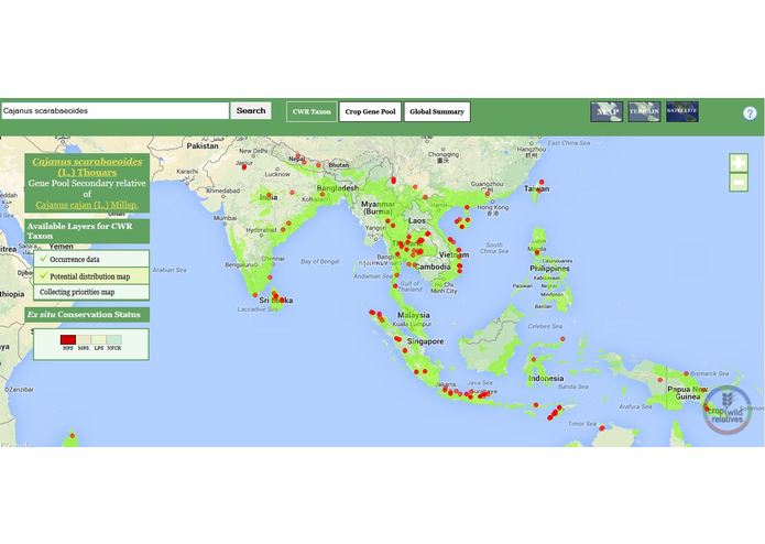 The Crop Wild Relatives Global Atlas – screenshot 3