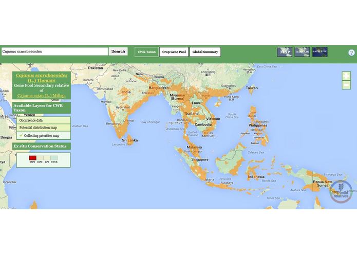 The Crop Wild Relatives Global Atlas – screenshot 4