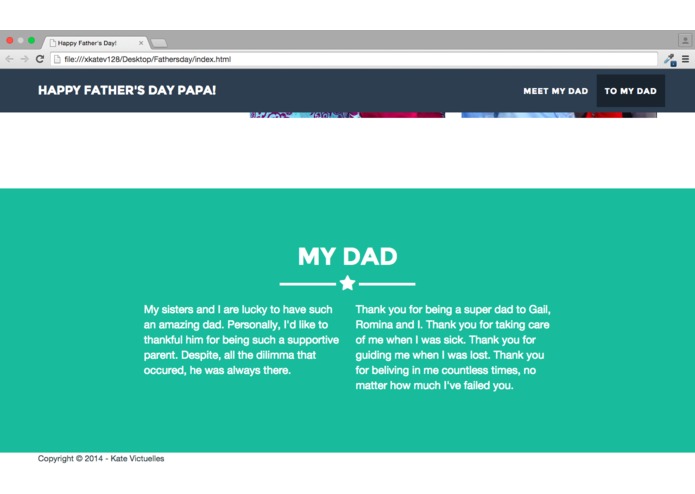 Happy Father's Day – screenshot 1