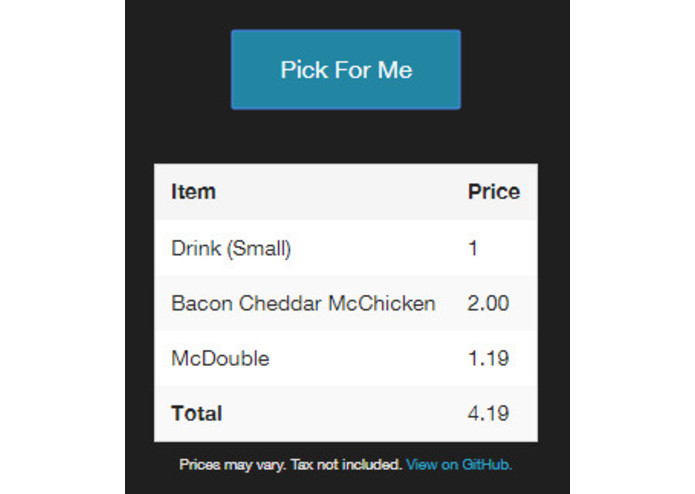 The Fast Food Mystery Box – screenshot 1